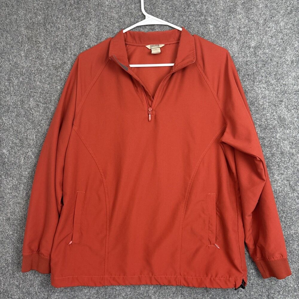 Duluth  Pullover  Size M  Orange Windshirt Casual Outdoors